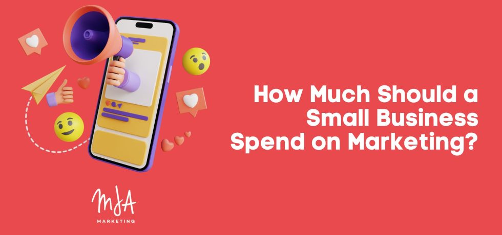 Small business owner planning a marketing budget and reviewing campaign performance